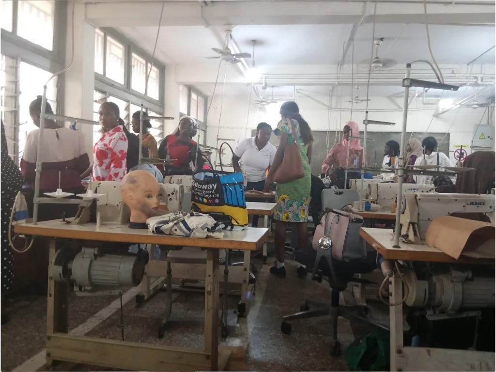 ghana zdjecie fabryki ubrań