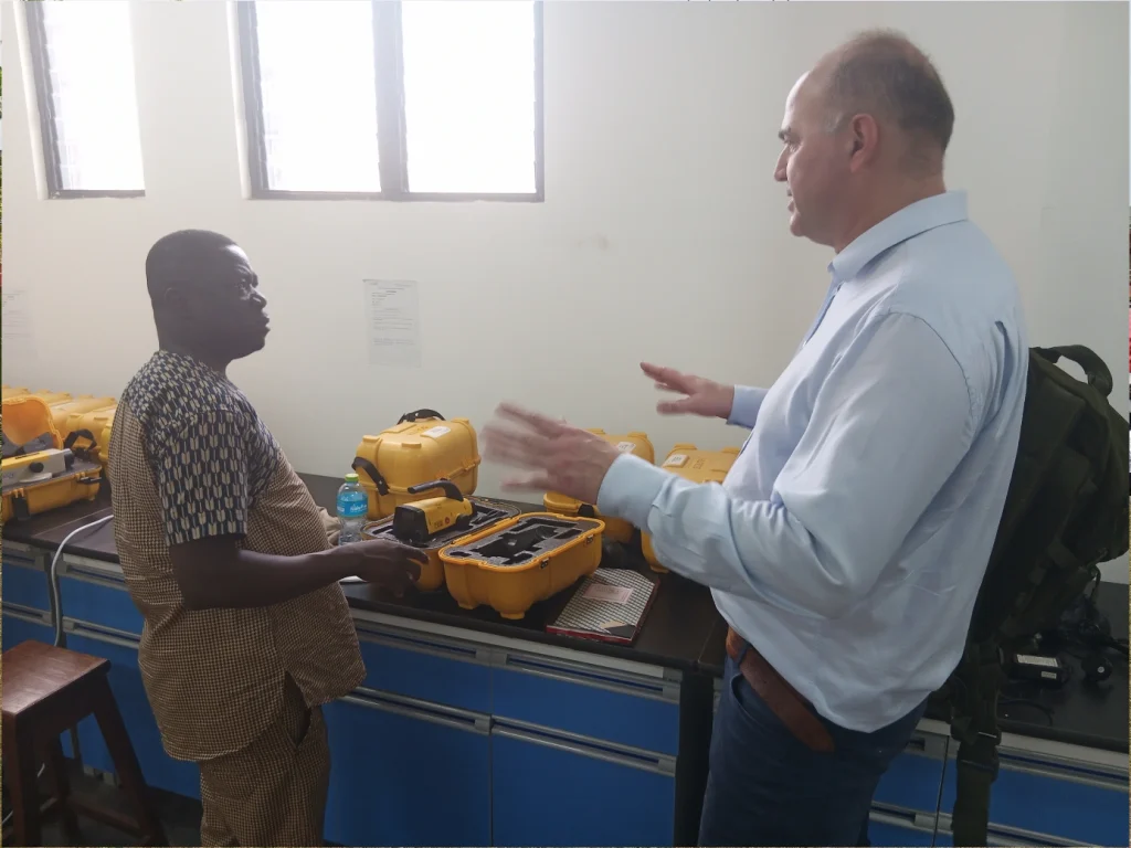 ghana zdjęcie w laboratorium